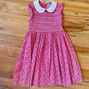 Emily Lacey smocked dress 4t